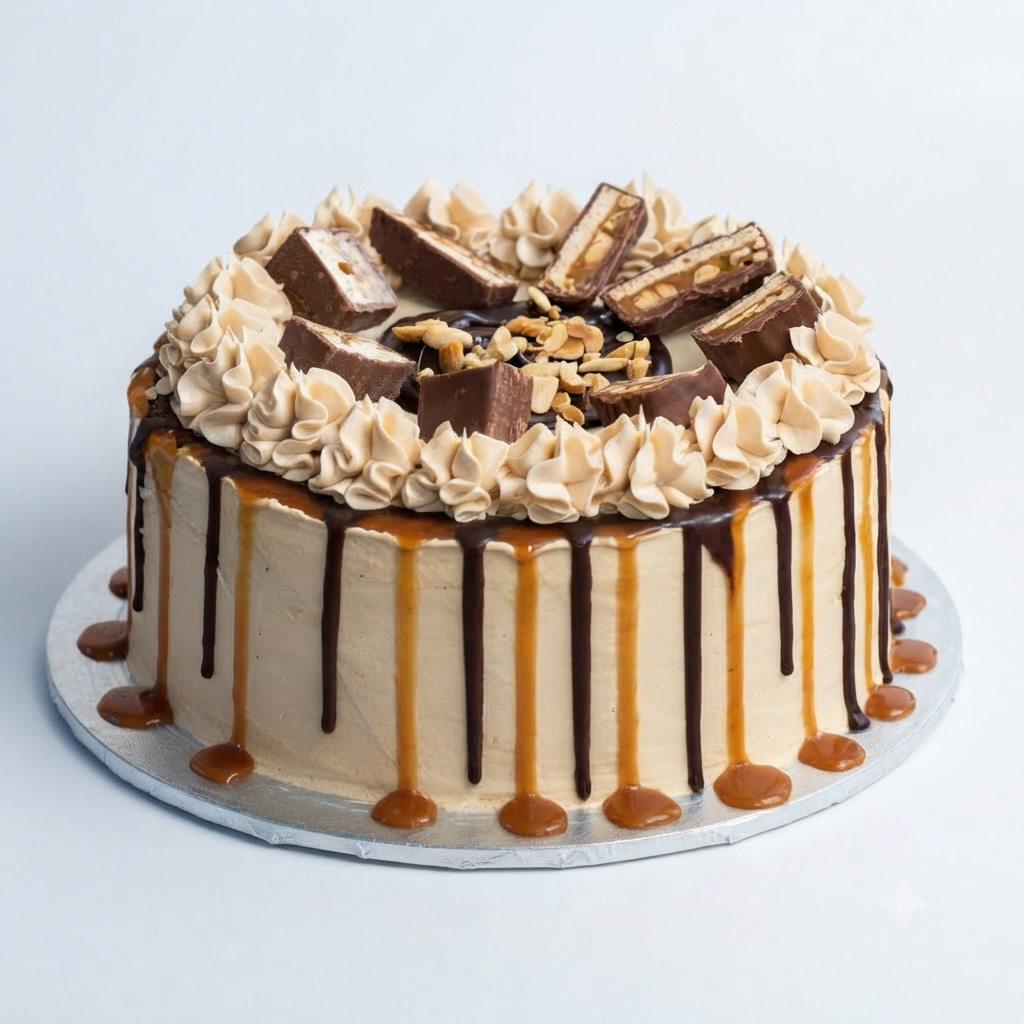 Snickeres Cake