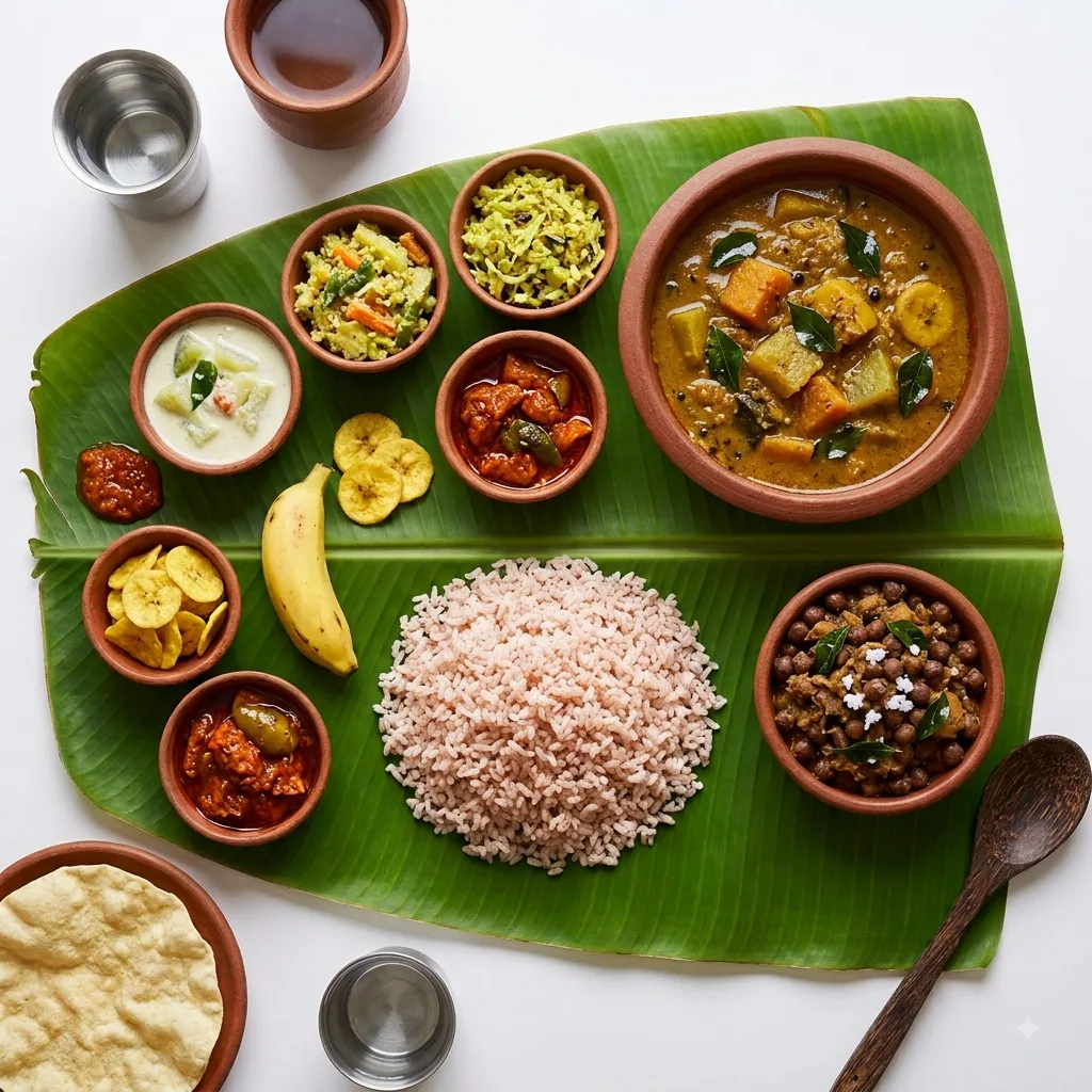 Kerala Vegetarian Meals