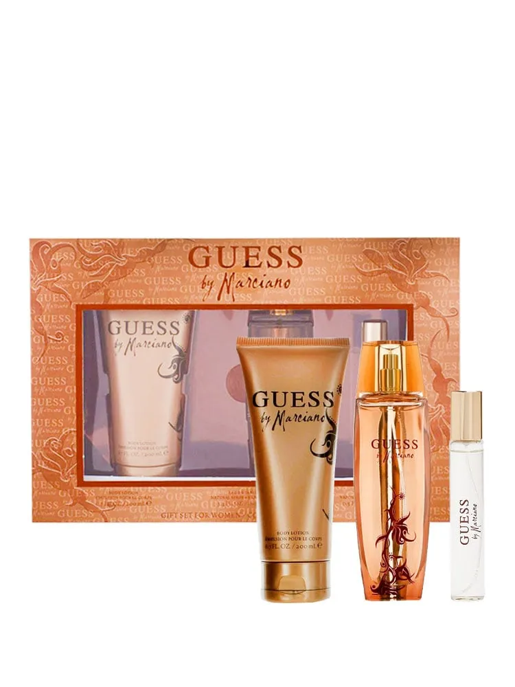 GUESS BY MARCIANO 3PC SET (EDP 100ML & 200ML BODY LOTION & EDP 15ML)