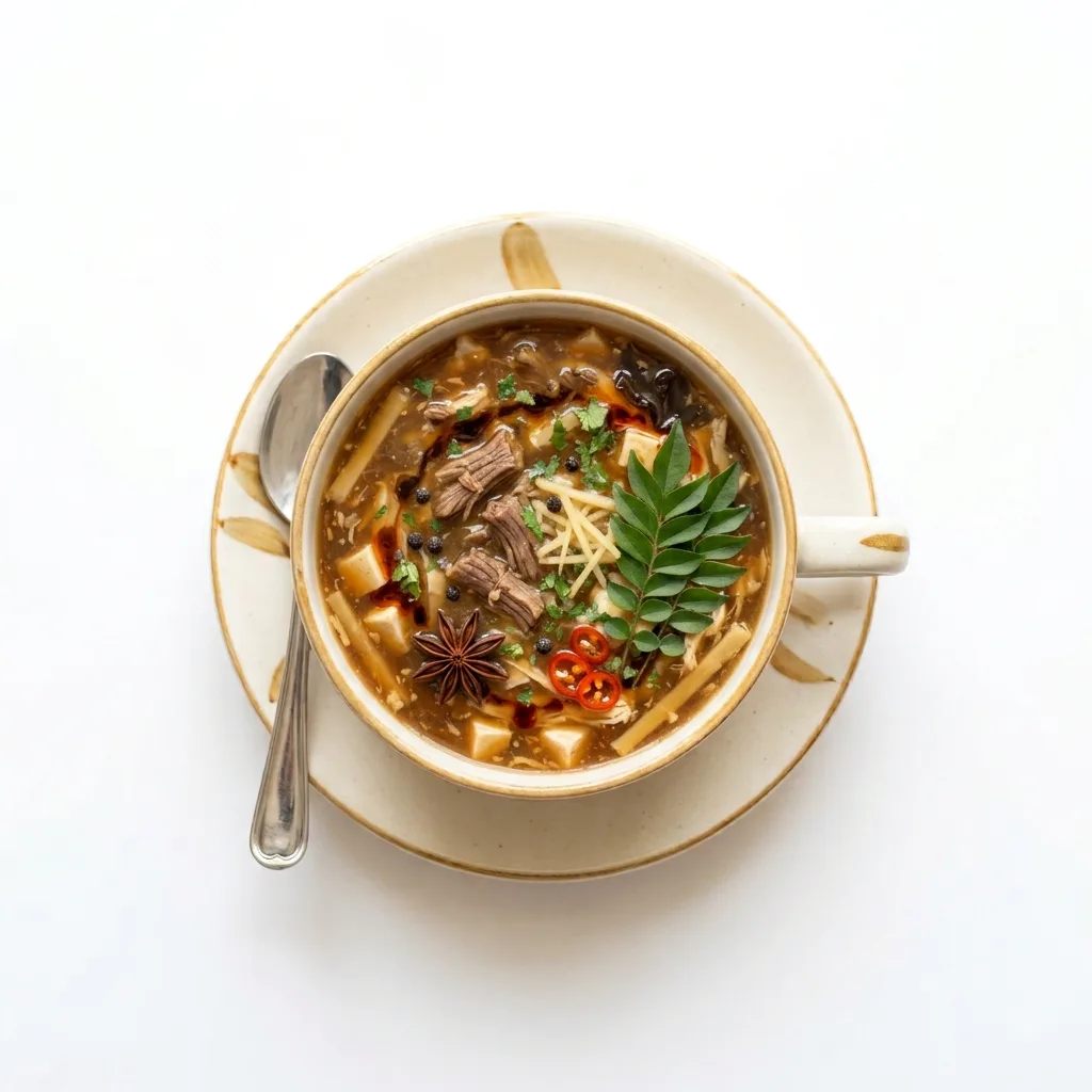 Hot & Sour Mutton Soup